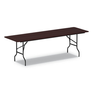 ALERA® Wood Rectangular Portable Folding Table