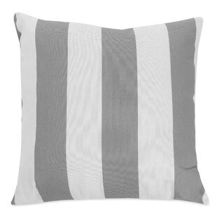 MAJESTIC HOME GOODS Vertical Stripe Striped Indoor/Outdoor Reversible Throw Pillow