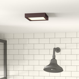 ORREN ELLIS Tommy 5.5" Simple Square LED Flush Mount (Set of 2)