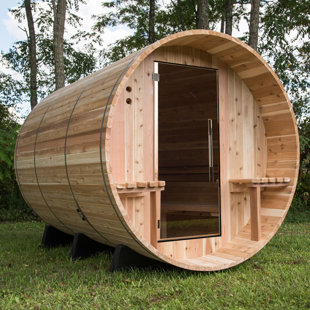 Almost Heaven Saunas Huntington 6 - Person Traditional Steam Sauna in Cedar