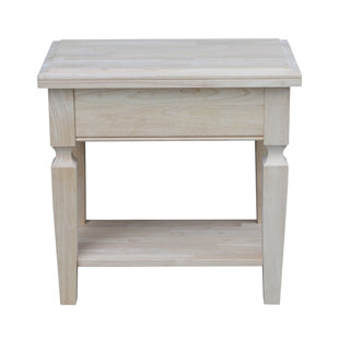 CANORA GREY Briseno Solid Wood End Table