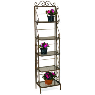 DEER PARK IRONWORKS 18'' Steel Standard Baker's Rack