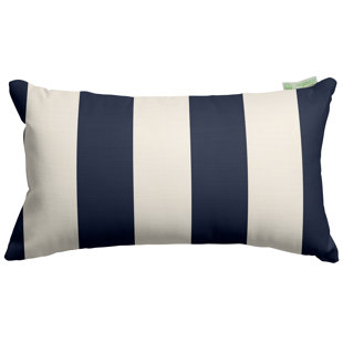 MAJESTIC HOME GOODS Striped Reversible Throw Pillow