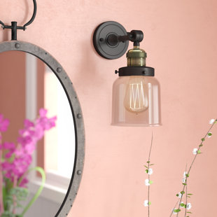 BREAKWATER BAY Gattis 1-Light Bath Sconce
