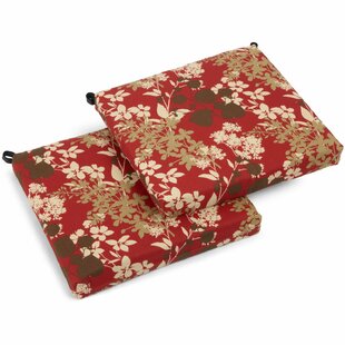 BLAZING NEEDLES Outdoor Cushion (Set of 2)