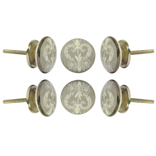 TRINCA-FERRO Wamer Oversized 1 5/8" Diameter Round Knob Multipack (Set of 6)