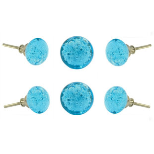 TRINCA-FERRO Jones 1.4" Diameter Mushroom Knob Multipack (Set of 6)