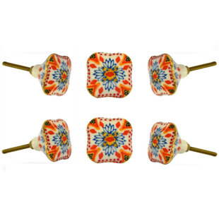 TRINCA-FERRO Barnam 1.6" Diameter Round Knob Multipack (Set of 6)