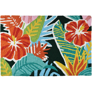 JELLYBEAN HOME & GARDEN Tropical Kitchen Mat