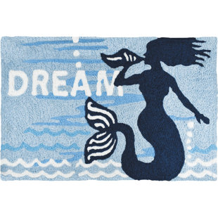 JELLYBEAN HOME & GARDEN Mermaid Dream Kitchen Mat