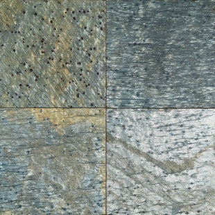 STONE & TILE SHOPPE, INC. 12" x 12" Slate Stone Look Wall & Floor Tile