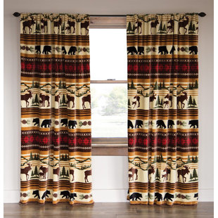 CARSTENS INC. Polyester Room Darkening Curtain Pair (Set of 2)