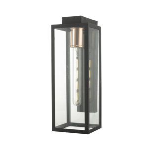 SOL 27 OUTDOOR Aafiya Black Outdoor Sconce