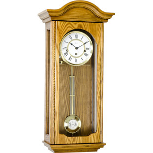 HERMLE BLACK FOREST CLOCKS Brooke Wood Wall Clock