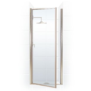 COASTAL SHOWER DOORS Legend Series 21.63'' W x 64'' H Hinged Framed Shower door