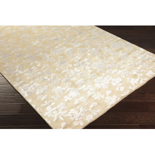 CANDICE OLSON RUGS Luminous Handmade Hand-Knotted Light Brown/Ivory/Light Beige Rug