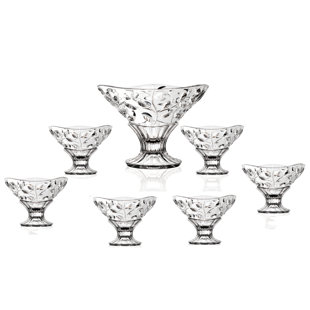 Lorren Home Trends Crystal Serving Bowl