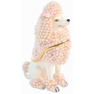 CIEL COLLECTABLES Poodle Metal Decorative Box