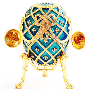 CIEL COLLECTABLES Faberge Metal Decorative Box