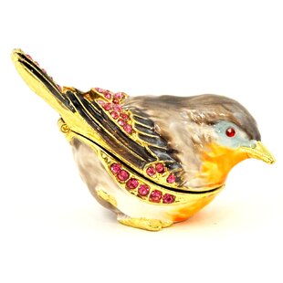 CIEL COLLECTABLES Sparrow Metal Decorative Box