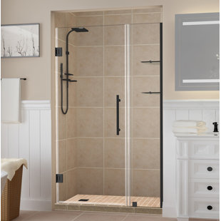 ASTON Belmore GS 51" x 72" Hinged Frameless Shower Door
