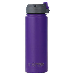EcoVessel Triple Wall Insulated Stainless Steel Travel Mug