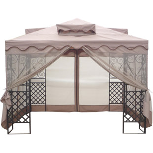 Palladian Pacific Currents Beige Fabric Screen