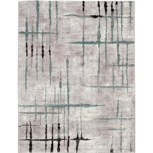 TRISHA YEARWOOD HOME COLLECTION Abstract Gray Area Rug