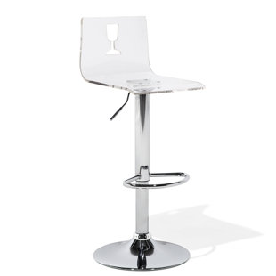 METRO LANE Haraway Height Adjustable Swivel Bar Stool (Set of 2)