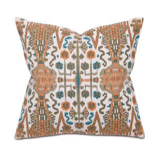 THOM FILICIA HOME COLLECTION BY EASTERN ACCENTS Zeke Ikat Cotton Blend Throw Pillow