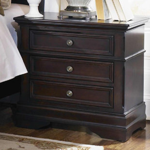 DARBY HOME CO Staunton Solid Wood Nightstand