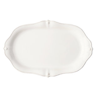 JULISKA Berry & Thread 20" Platter - Whitewash