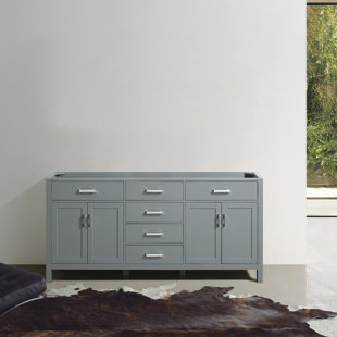 BELMONT DECOR Hampton 72" Double Bathroom Vanity Base Only