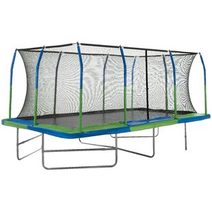 Machrus Upper Bounce - Mega 10' X 17' Gymnastics Style, Rectangular Trampoline