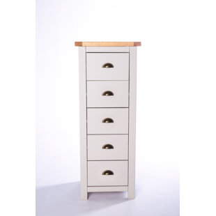 BEACHCREST HOME Kommode Yemanja mit 5 Schubladen