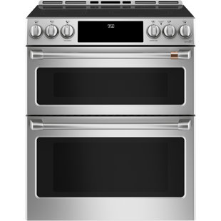 Café 30" 6.7 cu. ft. Smart Slide-in Electric Range with Induction Cooktop