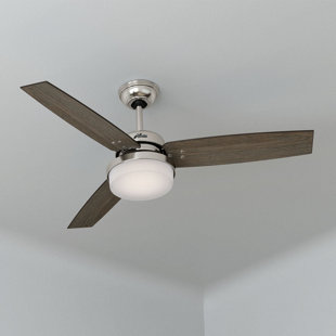 HUNTER FAN 60" Sentinel 3 - Blade Ceiling Fan with LED Light Kit and Handheld Remote