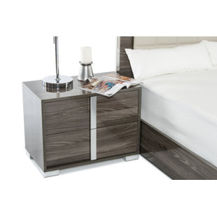 VIG FURNITURE 2 Drawer Nightstand