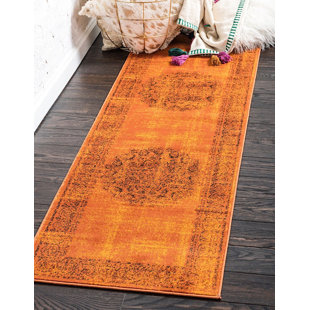 RUGPAL Majestic Performance Orange Rug