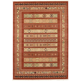 RUGPAL Frederica Performance Deep Red Rug