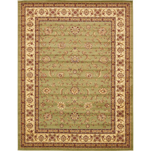 RUGPAL Odyssey Oriental Olive Area Rug