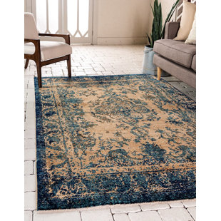 RUGPAL Garth Performance Brown/Blue Rug