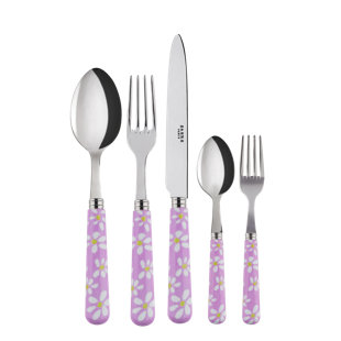 SABRE PARIS 5-tlg. Besteckset Daisy aus 18/10 Edelstahl