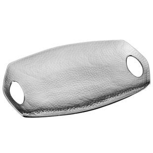TOWLE SILVERSMITHS Hammersmith Rectangular Tray With Handles