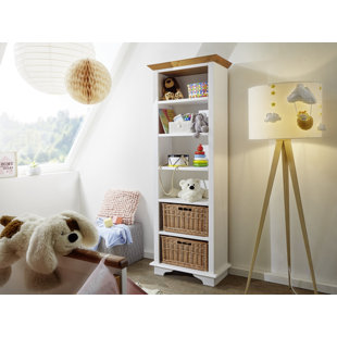 HONEYBEE NURSERY Moira 192Cm H x 65Cm W Solid Wood Standard Bookcase