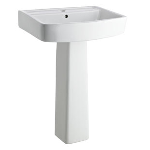 BELFRY BATHROOM Ecklund 60cm Pedestal Sink