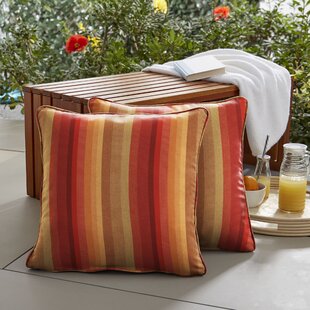 MOZAIC COMPANY Napier Indoor/Outdoor Reversible Throw Pillow (Set of 2)