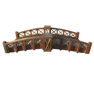 SAMS GAZEBOS Secret Garden Bridge 7 ft