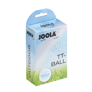 JOOLA USA JOOLA Outdoor Table Tennis Balls - 6 Pack of 40mm Ping Pong Balls for Outdoor Games, Training and Recreational Play - Indoor and Outdoor Compatible (Set of 6)