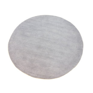 EBERN DESIGNS Enedina Tufted Wool Bone Rug